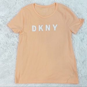 DKNY women’s short sleeve round neck basic tee